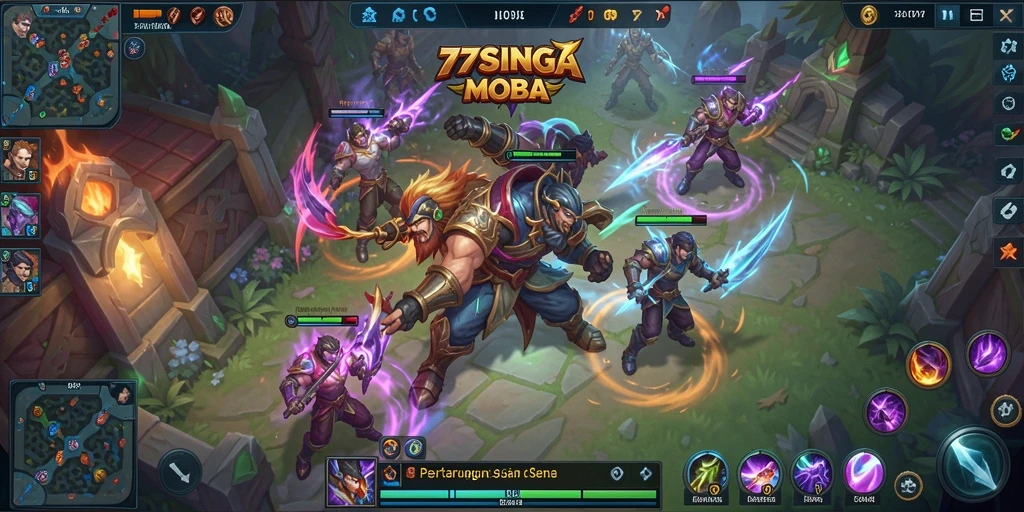 Tangkapan layar dari gameplay seru di 77SINGA.