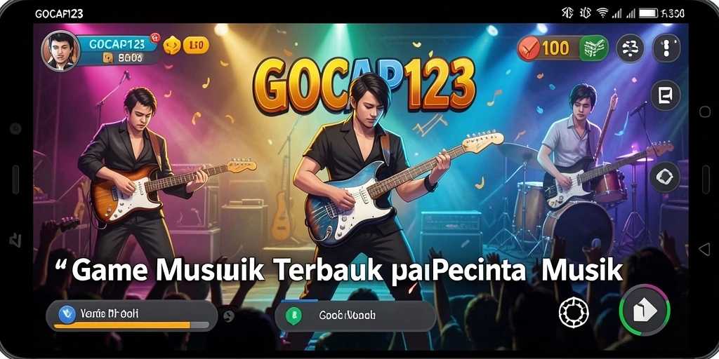Screenshot gameplay GOCAP123 menampilkan kompetisi penuh semangat.