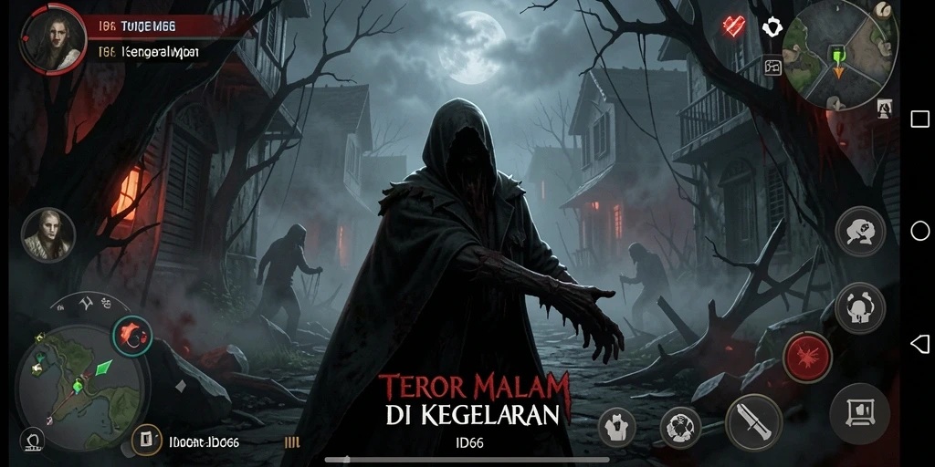 Gameplay seram dengan atmosfer mencekam di ID66.
