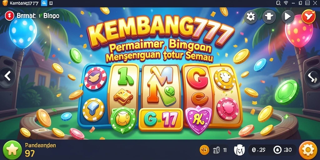 Tampilan gameplay KEMBANG777 yang seru dan interaktif.