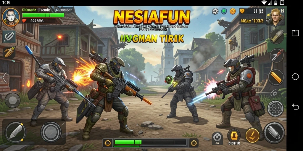 Screenshot gameplay NESIAFUN yang menampilkan strategi dan taktik.