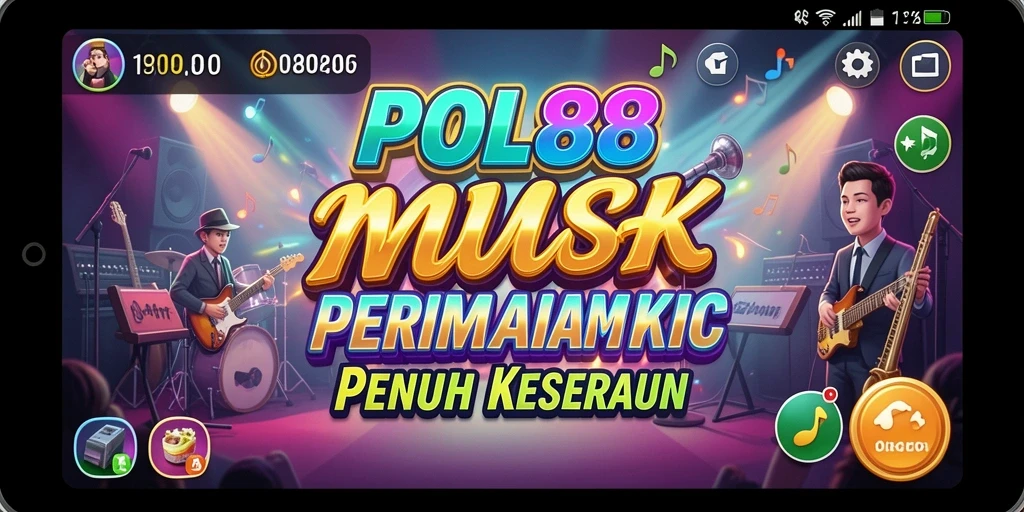 Tampilan gameplay <strong>POL88</strong> yang menarik dan interaktif untuk pecinta musik.