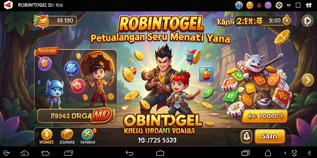 Screenshot gameplay menghadirkan aksi petualangan yang seru.