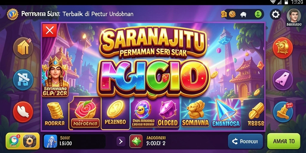 Gameplay menarik dan grafik mengesankan SARANAJITU.