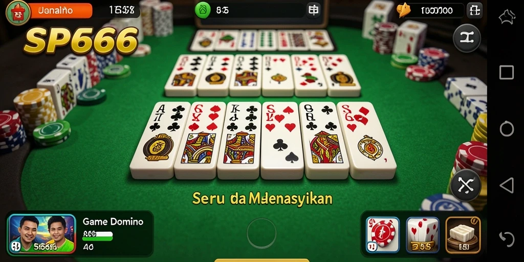 Tampilan gameplay yang menarik dalam SP666, seru dan menghibur.