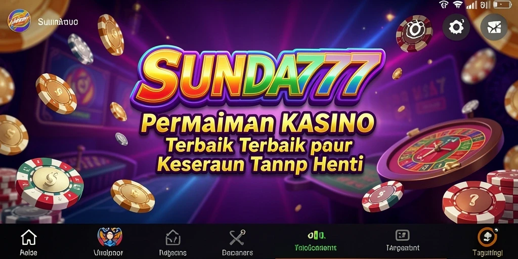 Screenshot SUNDA777 menampilkan gameplay Kasino yang mendebarkan dan interaktif.